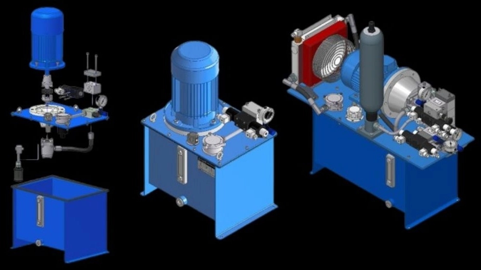 Power unit of hydraulic elevators Power unit of hydraulic elevators